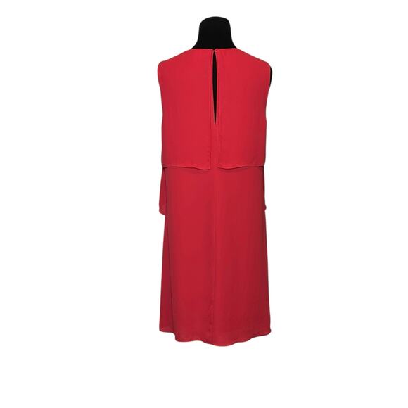 BCBGMAXAZRIA Red Drape Mini Dress size M - Picture 12 of 16